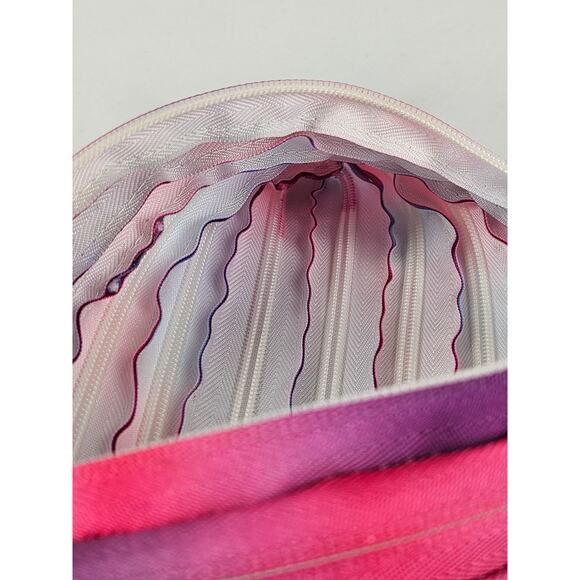 ZIPIT COLORZ 3 RIING POUCH ONE-ZIPPER MAKEUP & PENCIL POUCH WITH GROMMETS - Picture 7 of 10